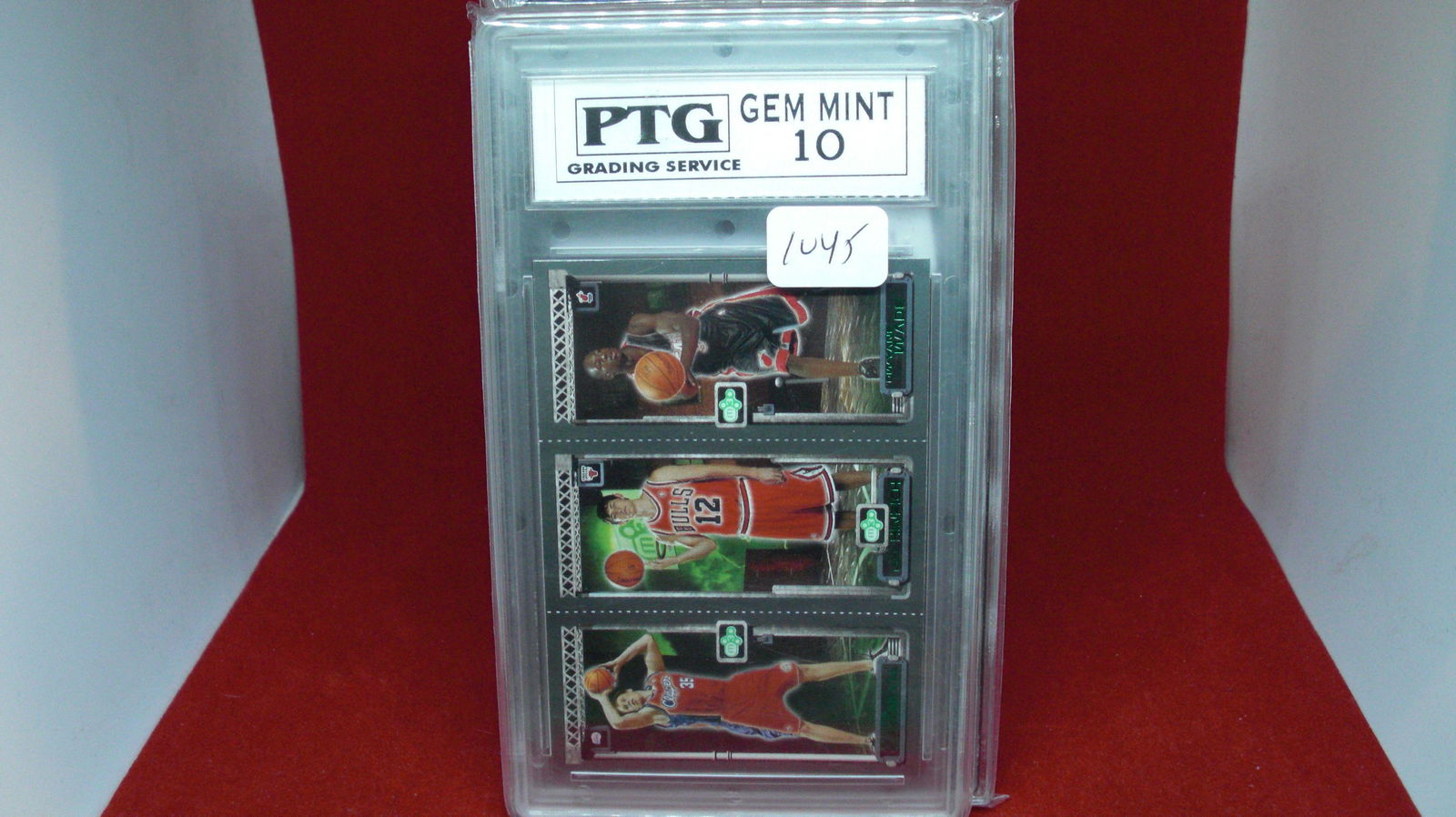 ptg graded gem 10 dwayne wade topps perferated (1 of 1)