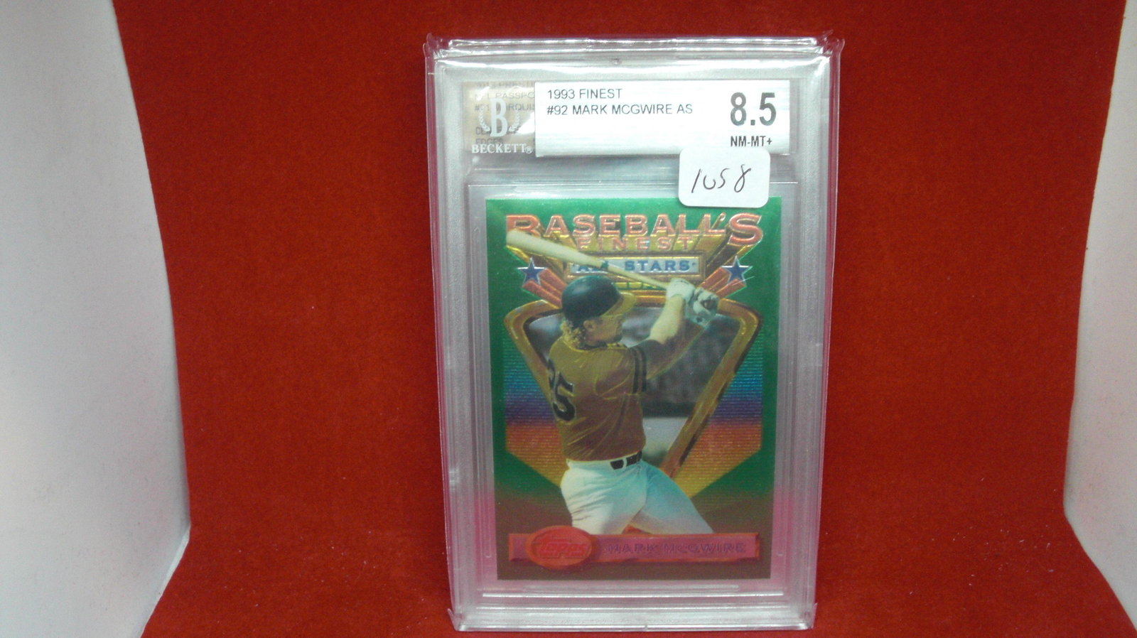 bgs graded mark mcgwire topps all stars (1 of 1)