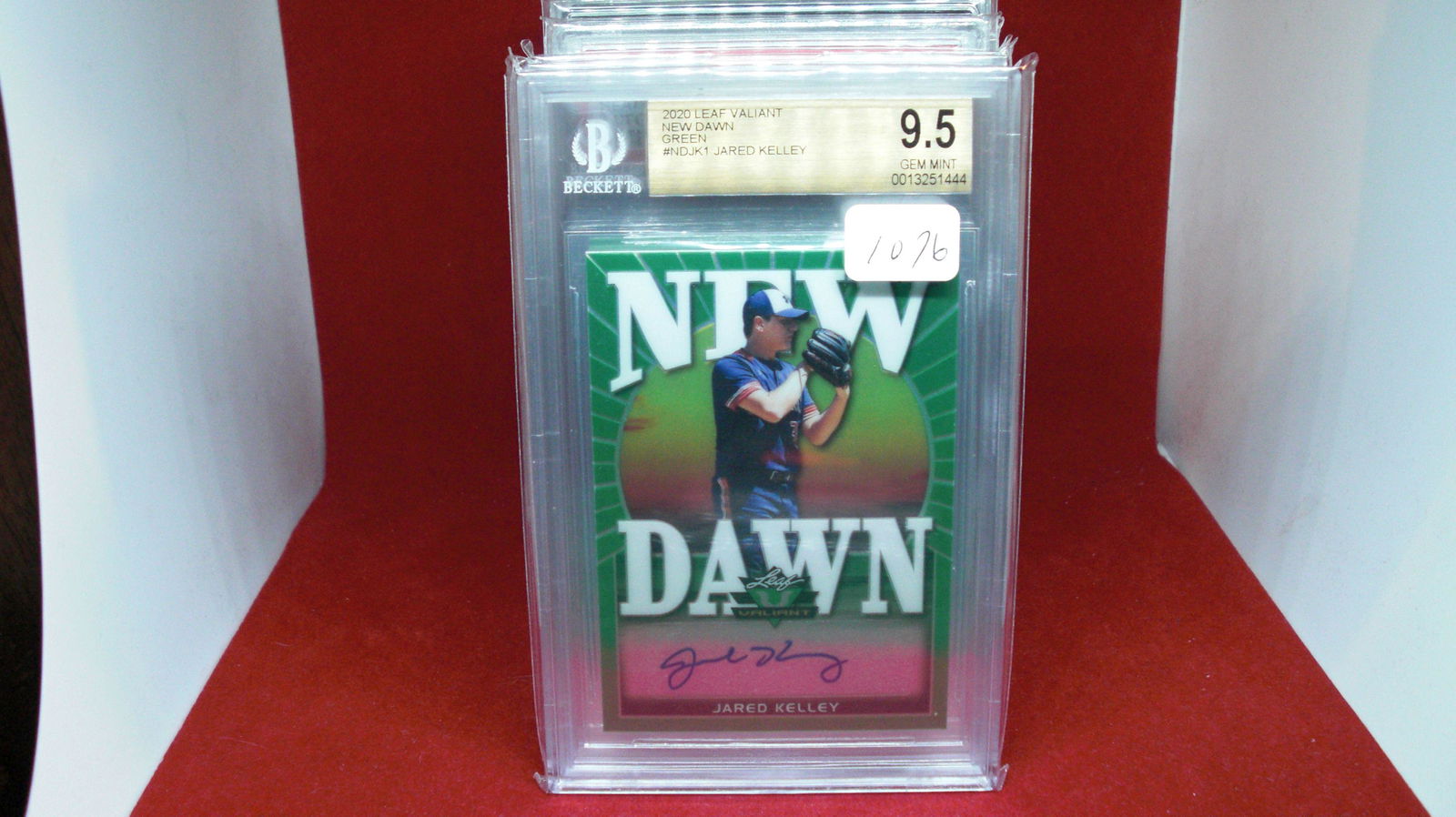 beckett 9.5 jared kelley new daw auto 23/99 (1 of 1)