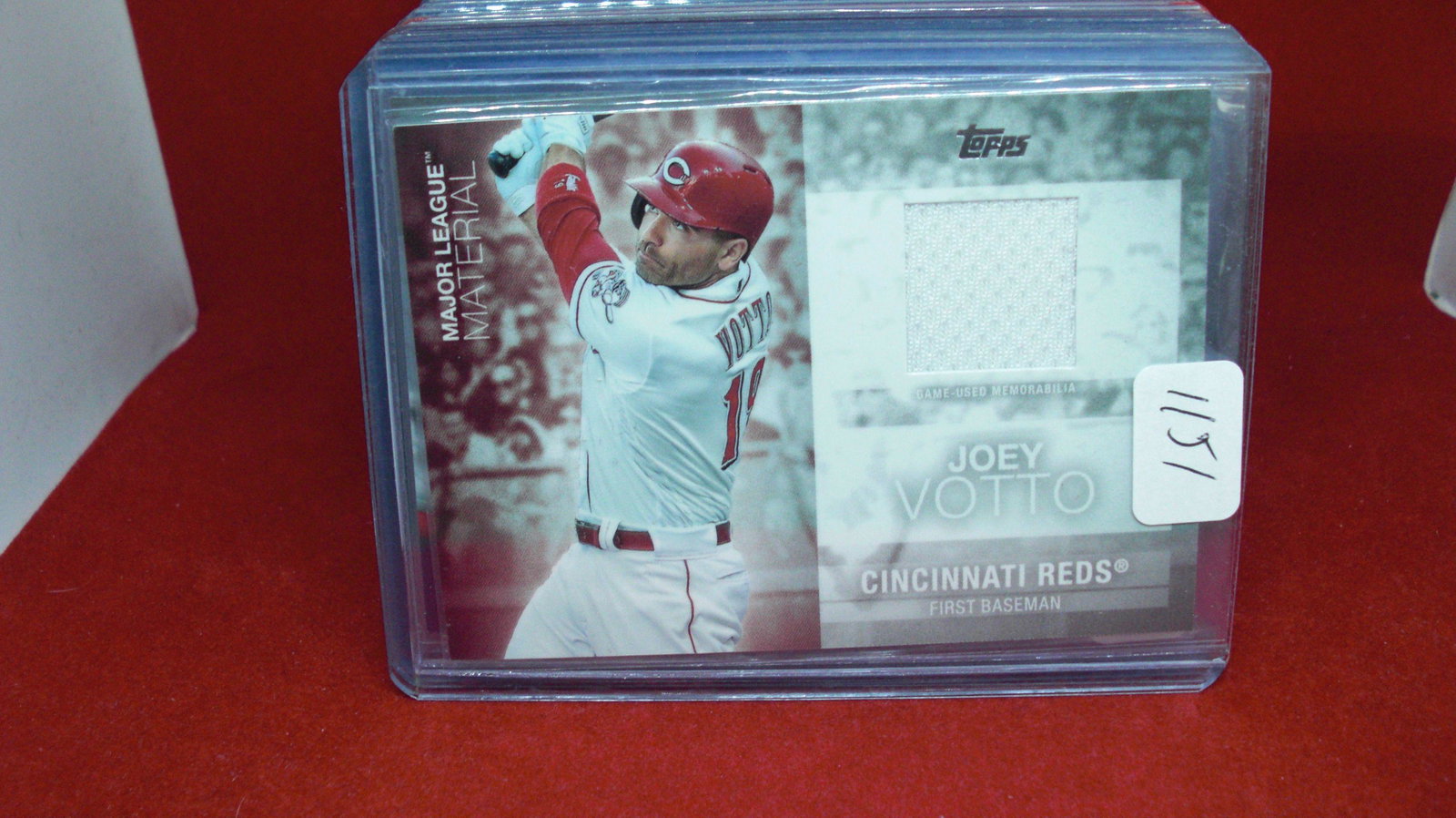 joey votto jersey card (1 of 1)