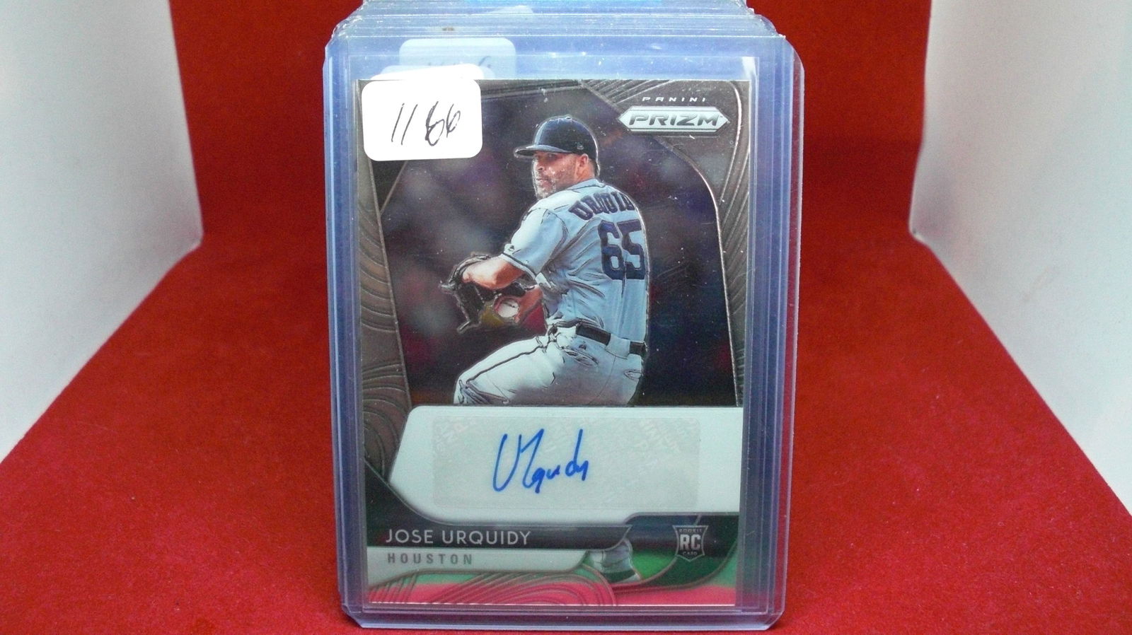jose urquidy rookie prizm auto (1 of 1)