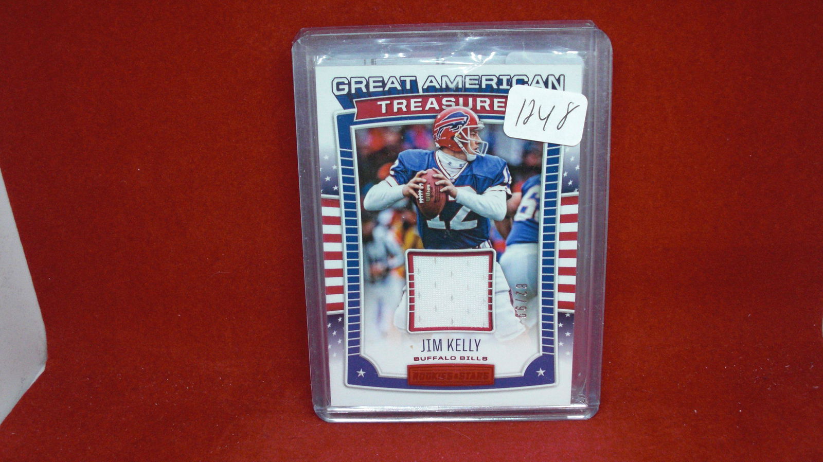 jim kelly jersey card 82/99 (1 of 1)