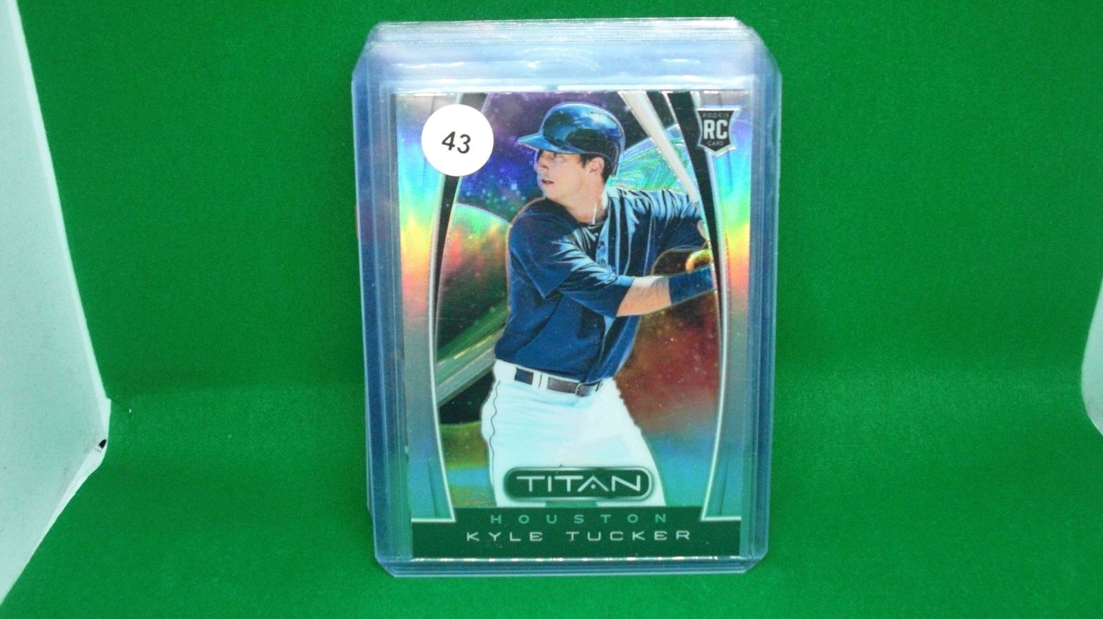 Kyle Tucker Astros rookie refractor (1 of 1)