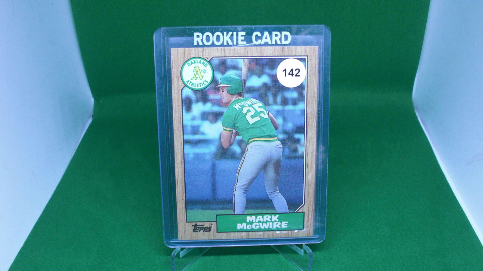 1987 Topps Mark McGwire (1 of 1)