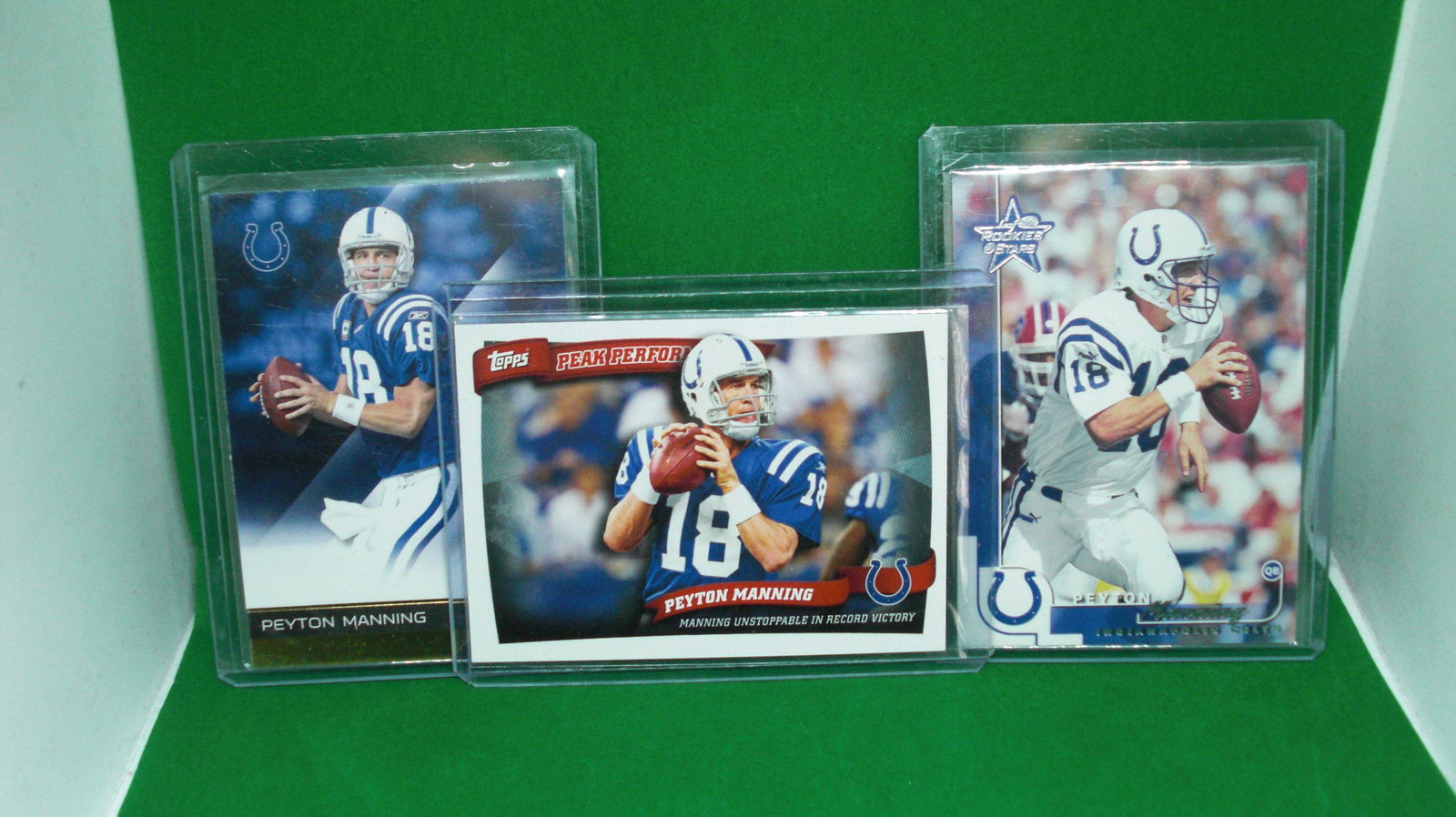 lot of 3 Peyton Manning cards (1 of 1)