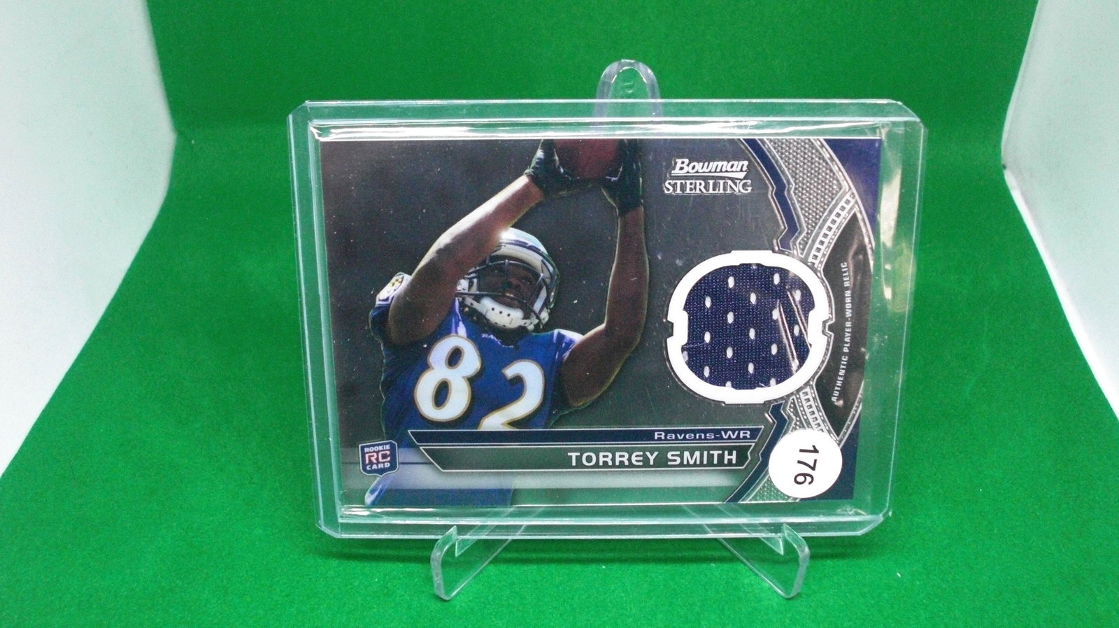 Torrey Smith rookie jersey card (1 of 1)