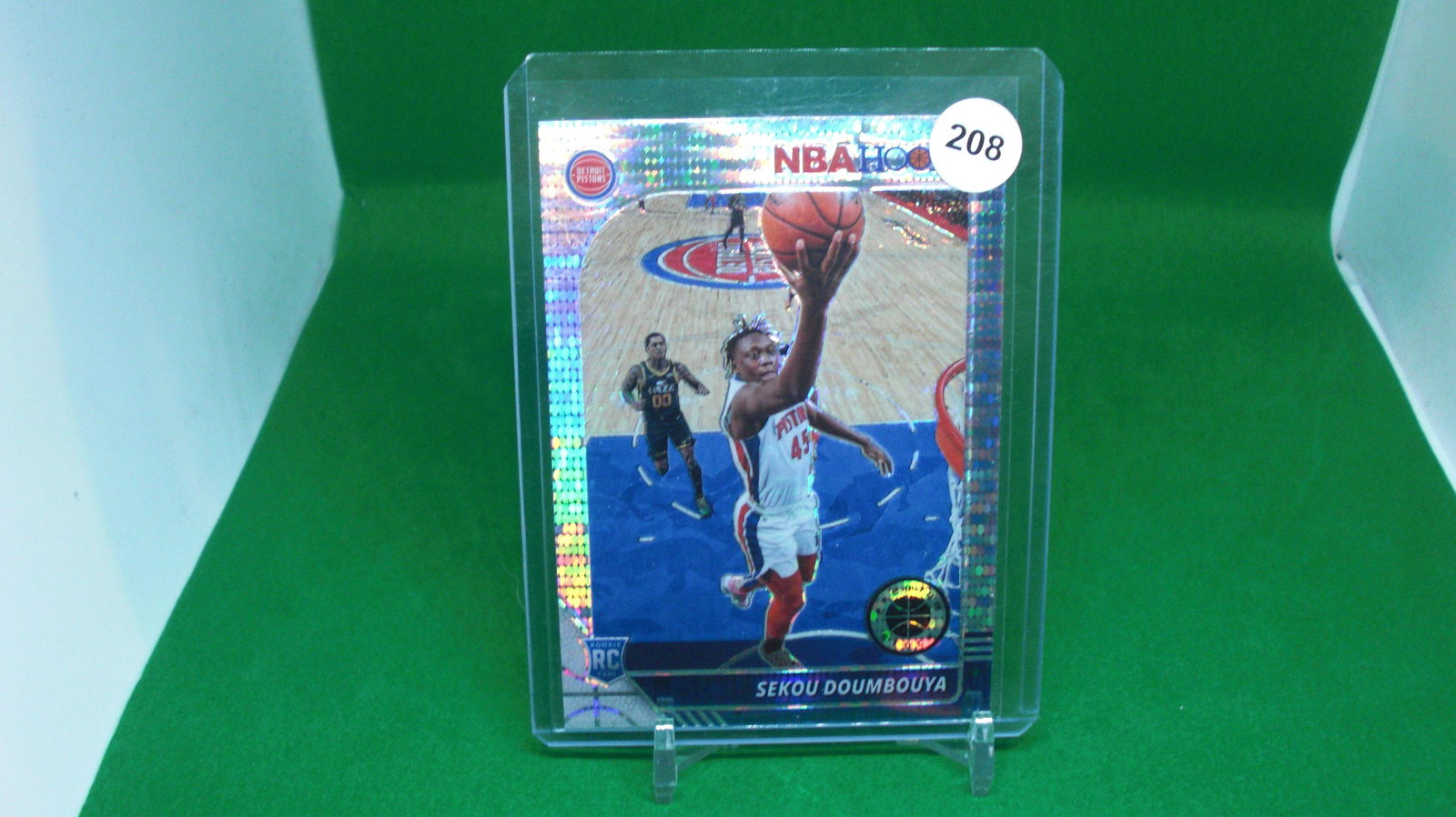 sekou doumbouya rookie card: silver pulsar