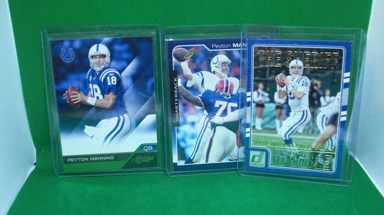 Lot 3 Peyton Manning cards (1 of 1)