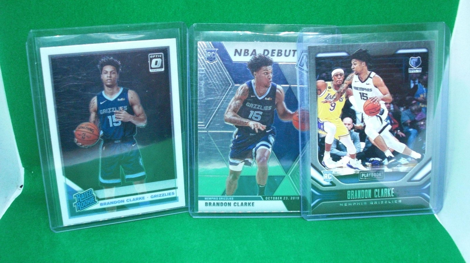 lot of 3 brandon clark rookie cards (1 of 1)