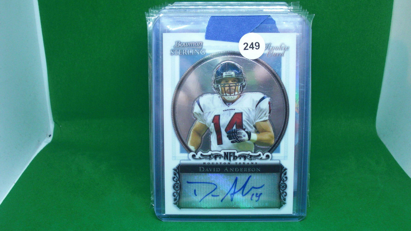 David Anderson signature part: in top loader