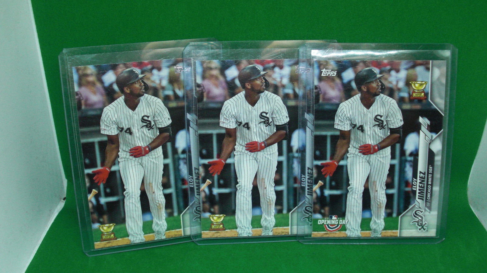 lot of 3 Eloy Jimenez Topps rookie cup (1 of 1)