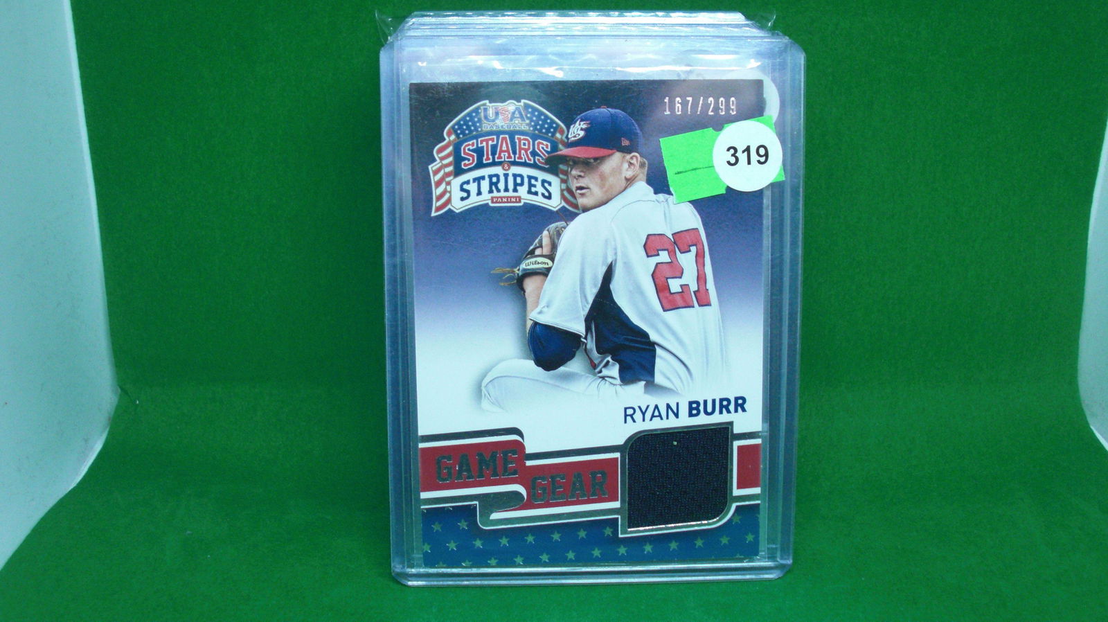 ryan burr team usa jersey card (1 of 1)
