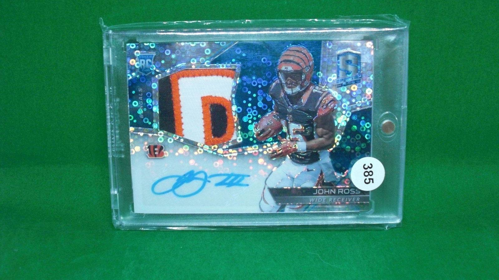 john ross spectra rookie patch auto 13/75 (1 of 1)