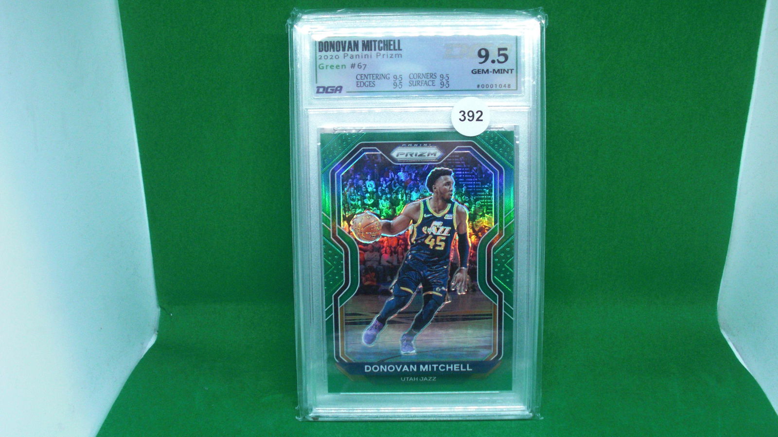 dga graded donovan mitchell green prizm (1 of 1)