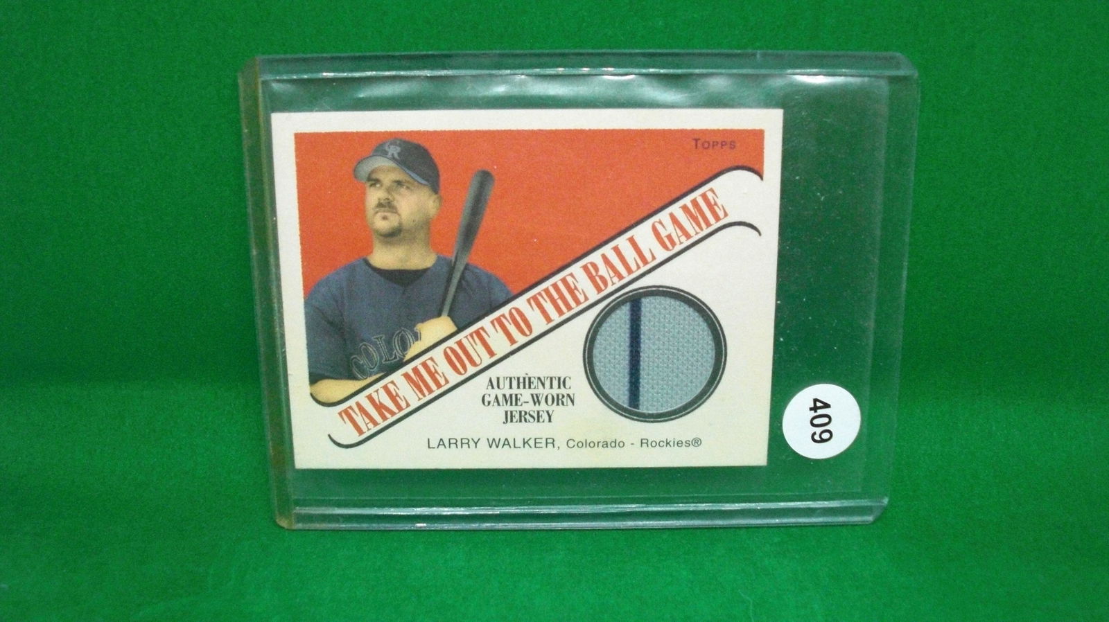 larry walker game used jersey card (1 of 1)