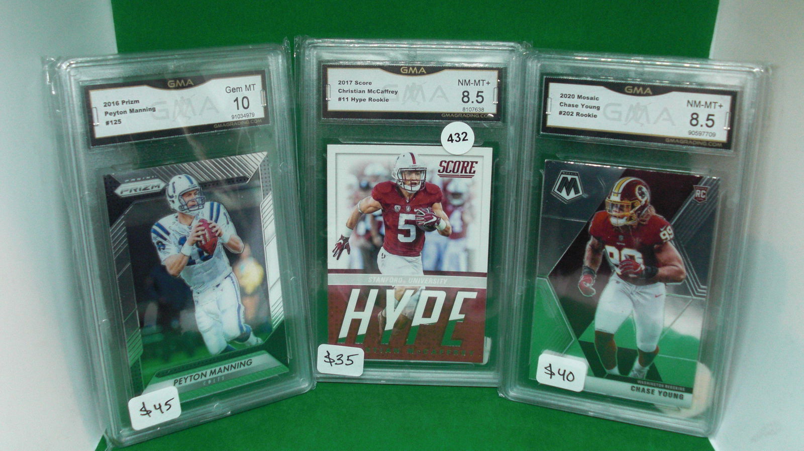 lot of 3 gma graded cards (1 of 1)