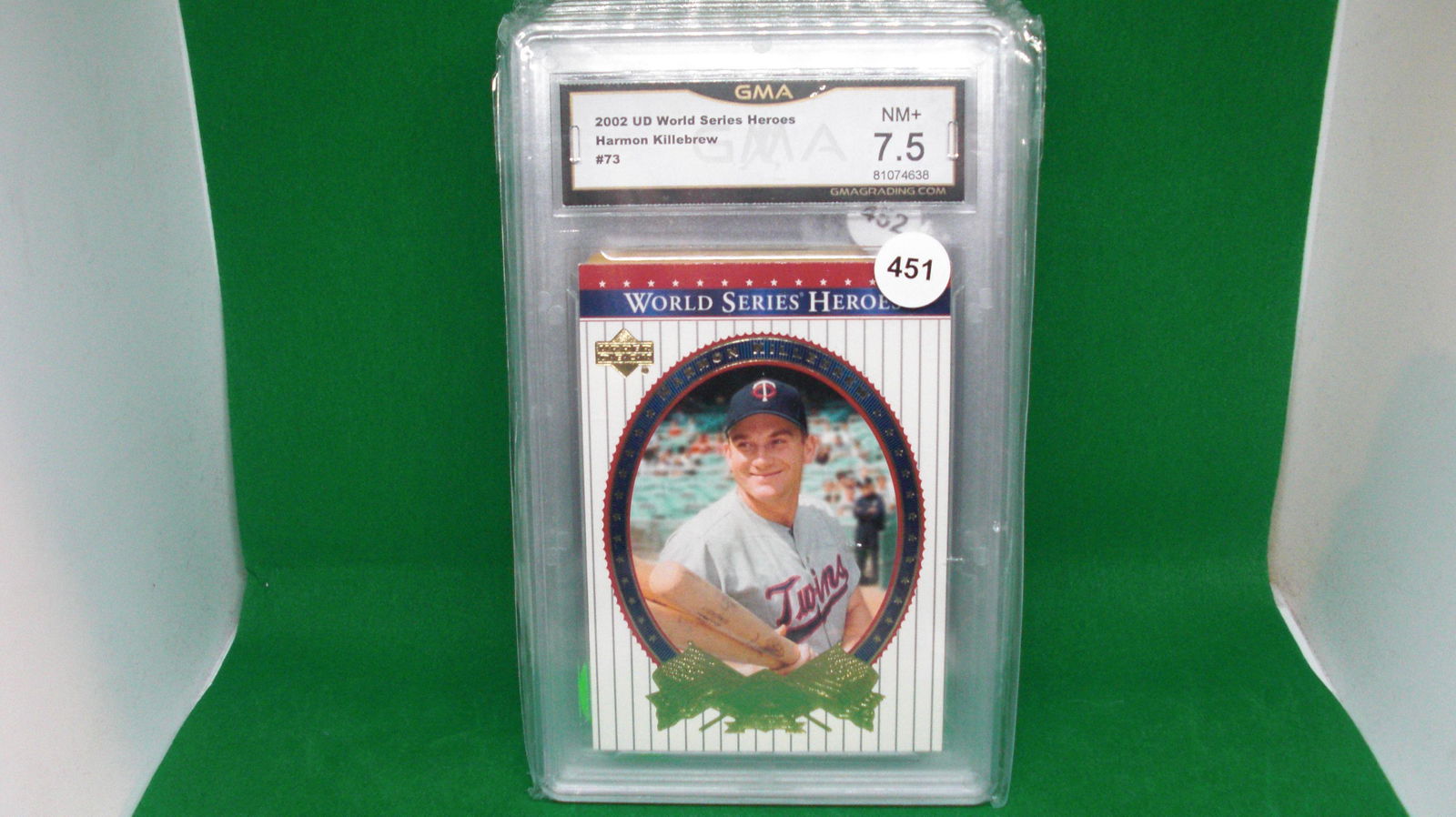 GMA graded 7.5 Harmon killebrew World Series heroes (1 of 1)