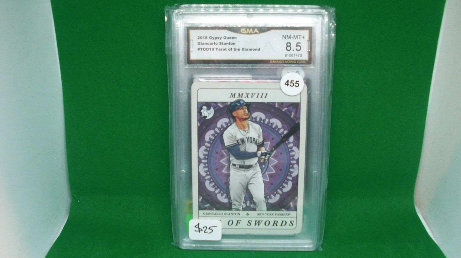 GMA graded 8.5 Giancarlo Stanton gypsy queen (1 of 1)