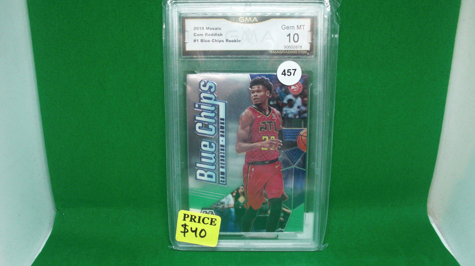 GMA graded 10 Cam reddish blue chips (1 of 1)