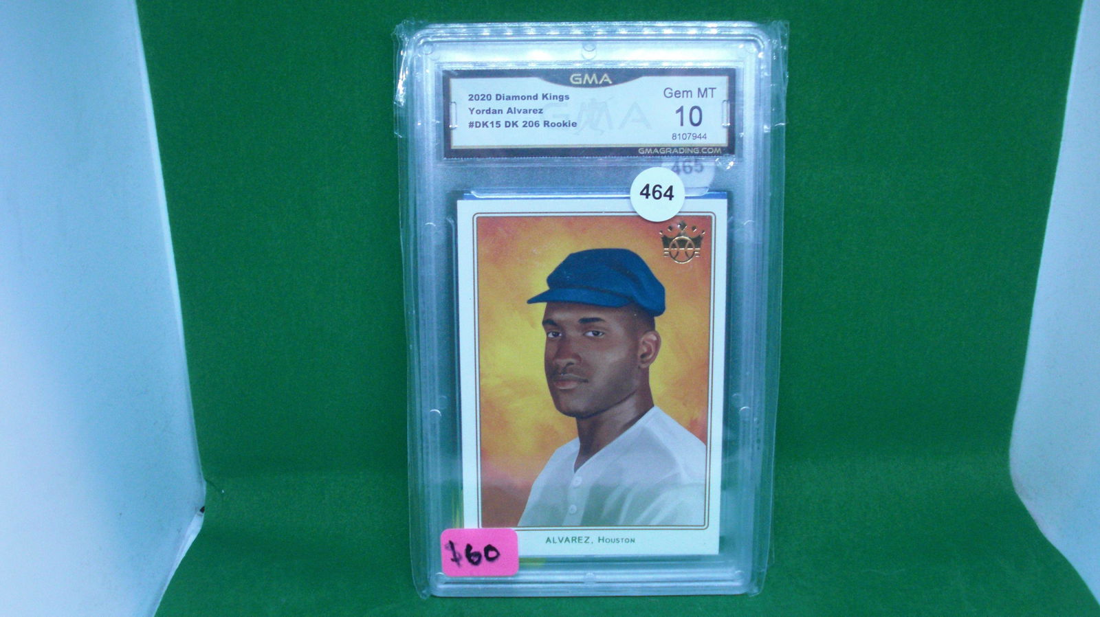 GMA graded 10 yordan alvarez rookie card (1 of 1)