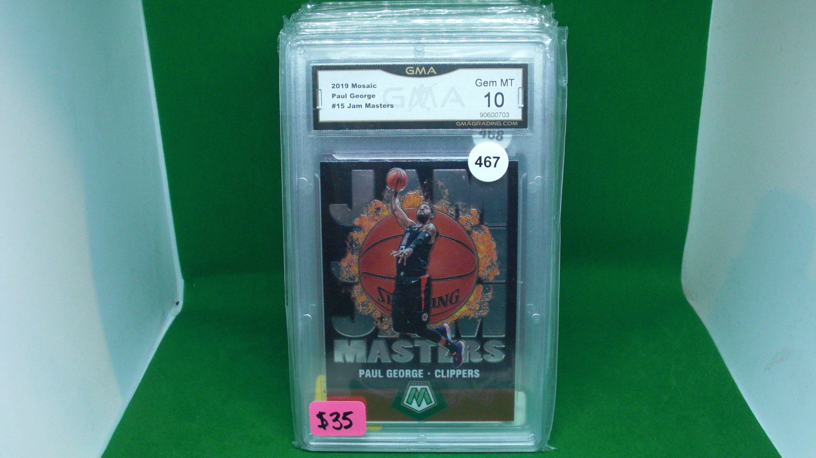 GMA graded 10 Paul George jam masters (1 of 1)
