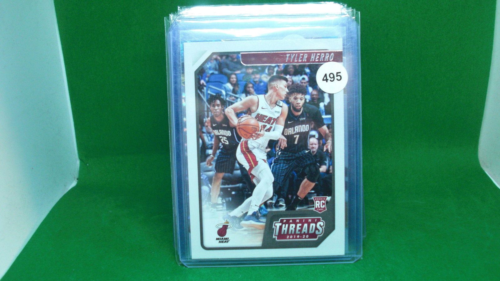 Tyler herro rookie card: in top loader