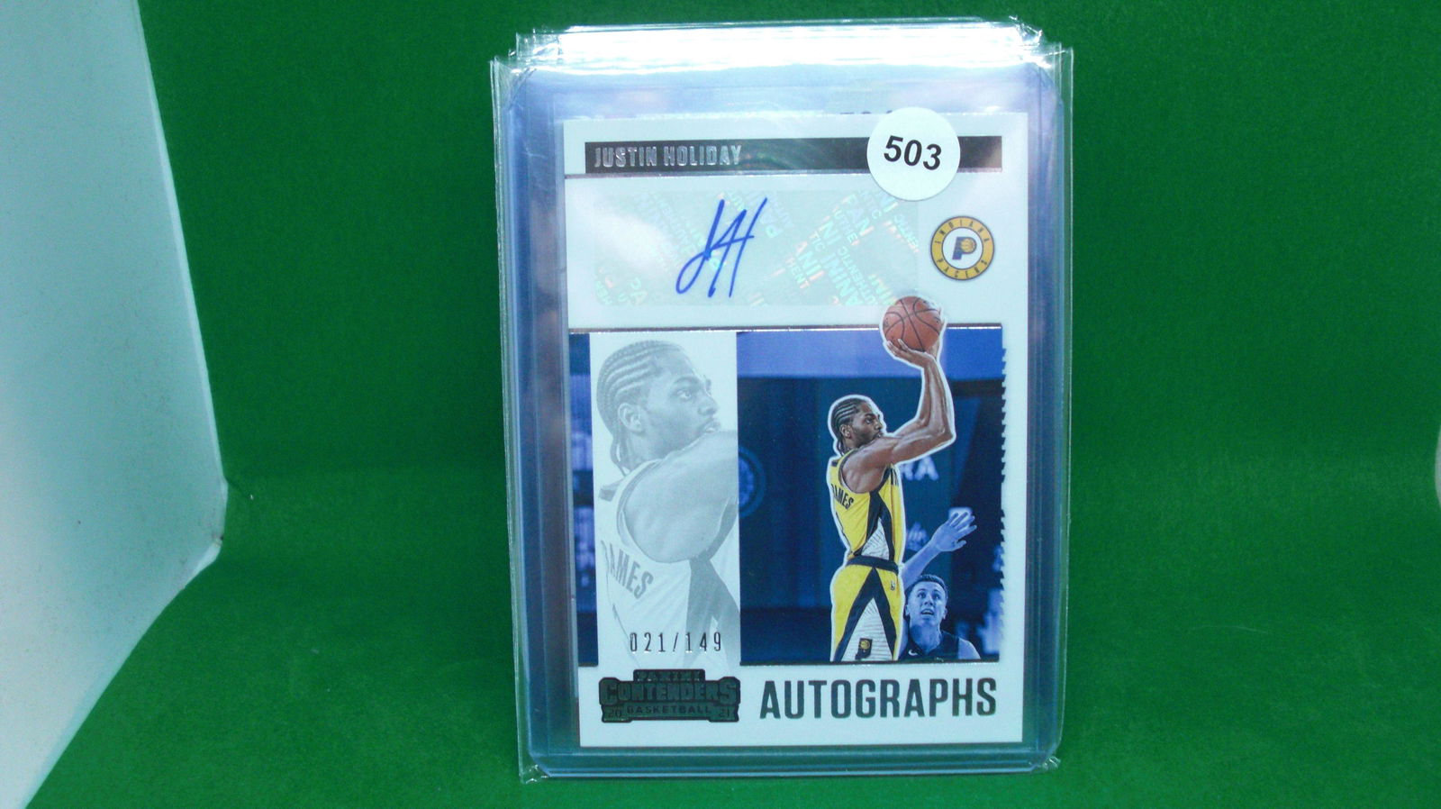 Justin holiday numbered auto 21\ 149 (1 of 1)