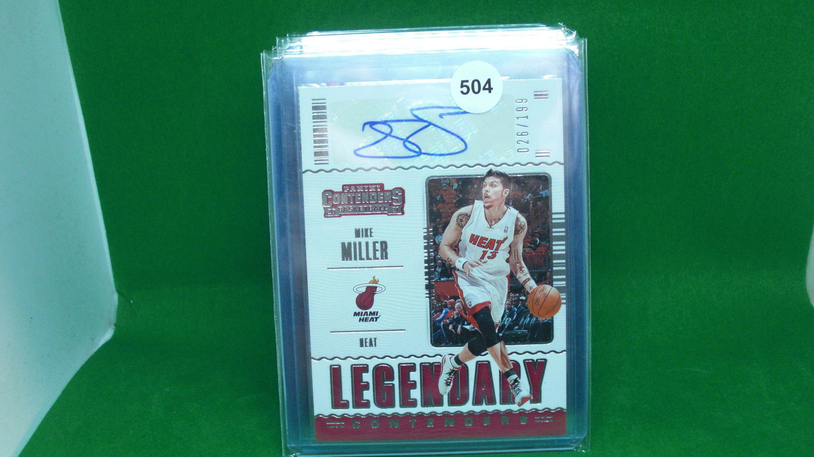 Mike Miller numbered auto 26\ 199 (1 of 1)