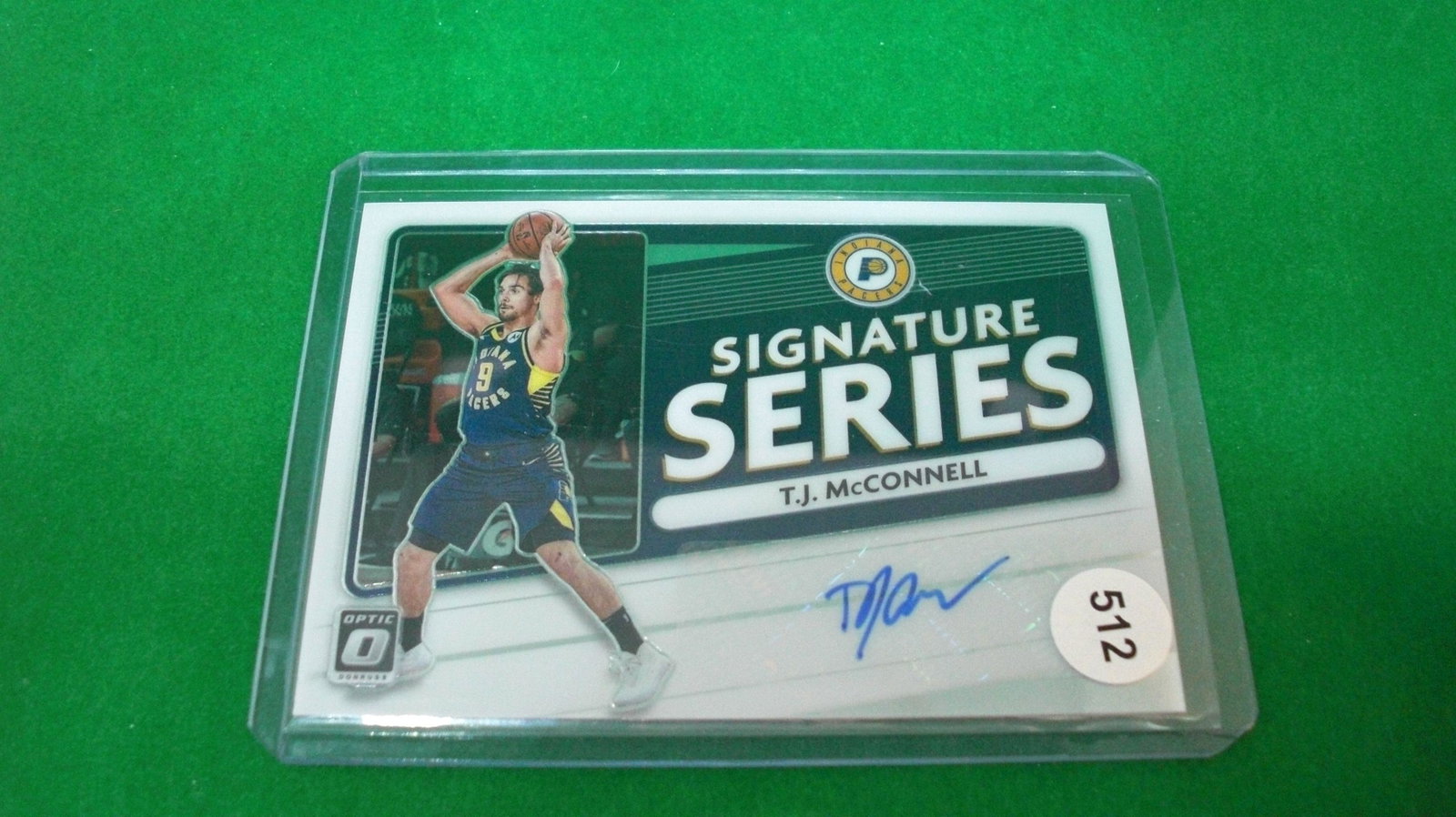 tj mcconnell sig series auto: in top loader