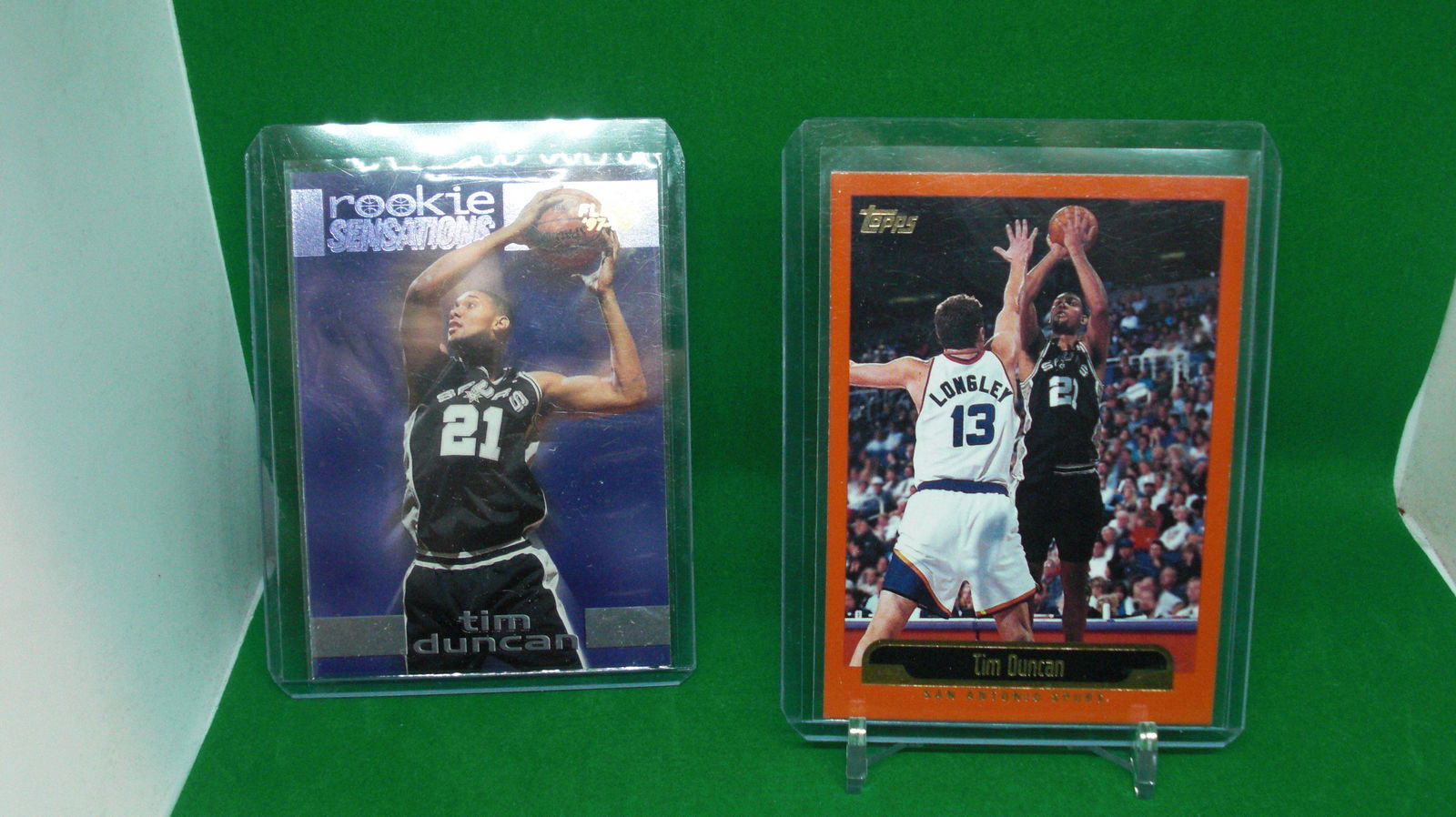 tim Duncan rookie card lot (1 of 1)