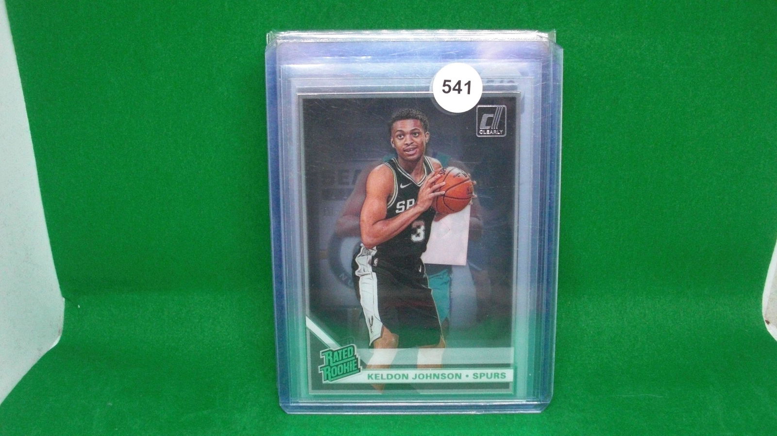 keldon johnson clearly rated rookie (1 of 1)