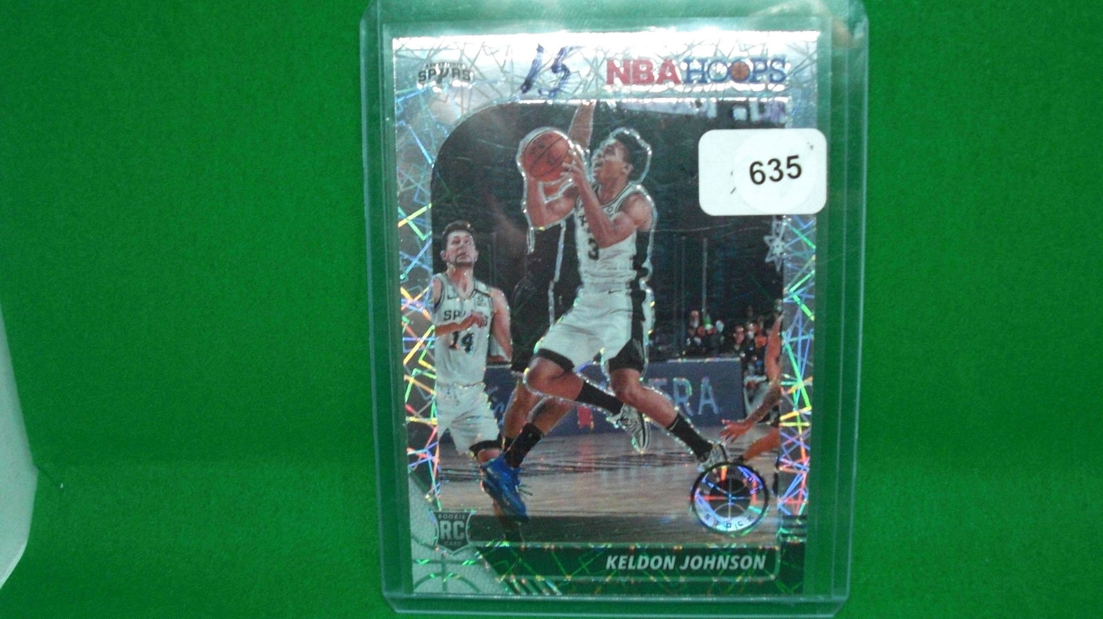 keldon johnson silver velocity rookie (1 of 1)