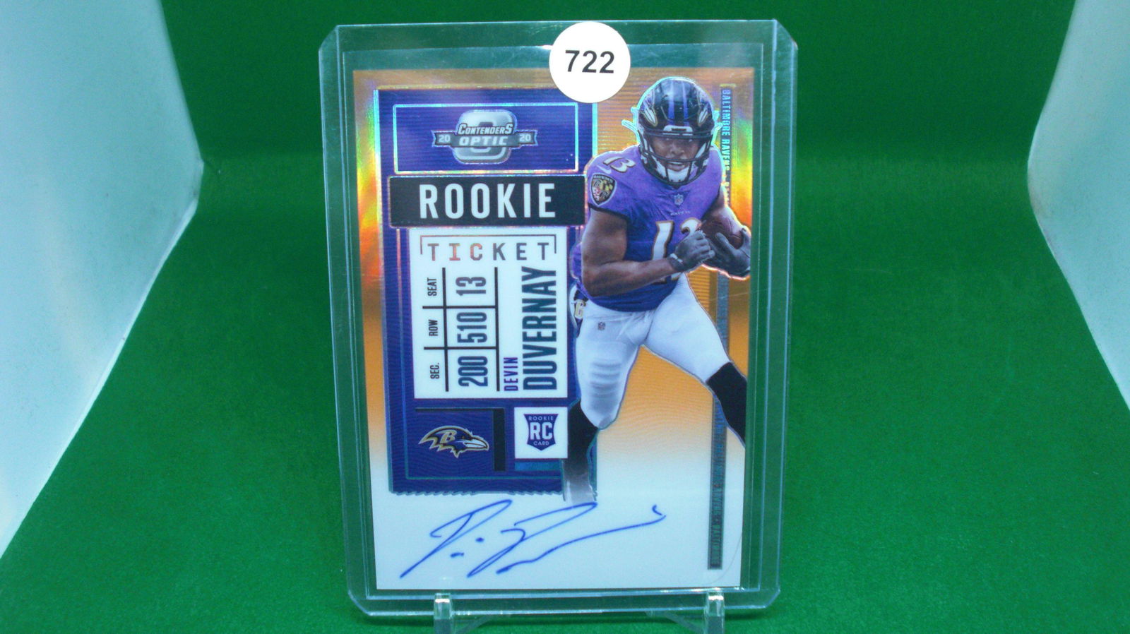 devin duvernay rookie ticket auto 47/50 (1 of 1)