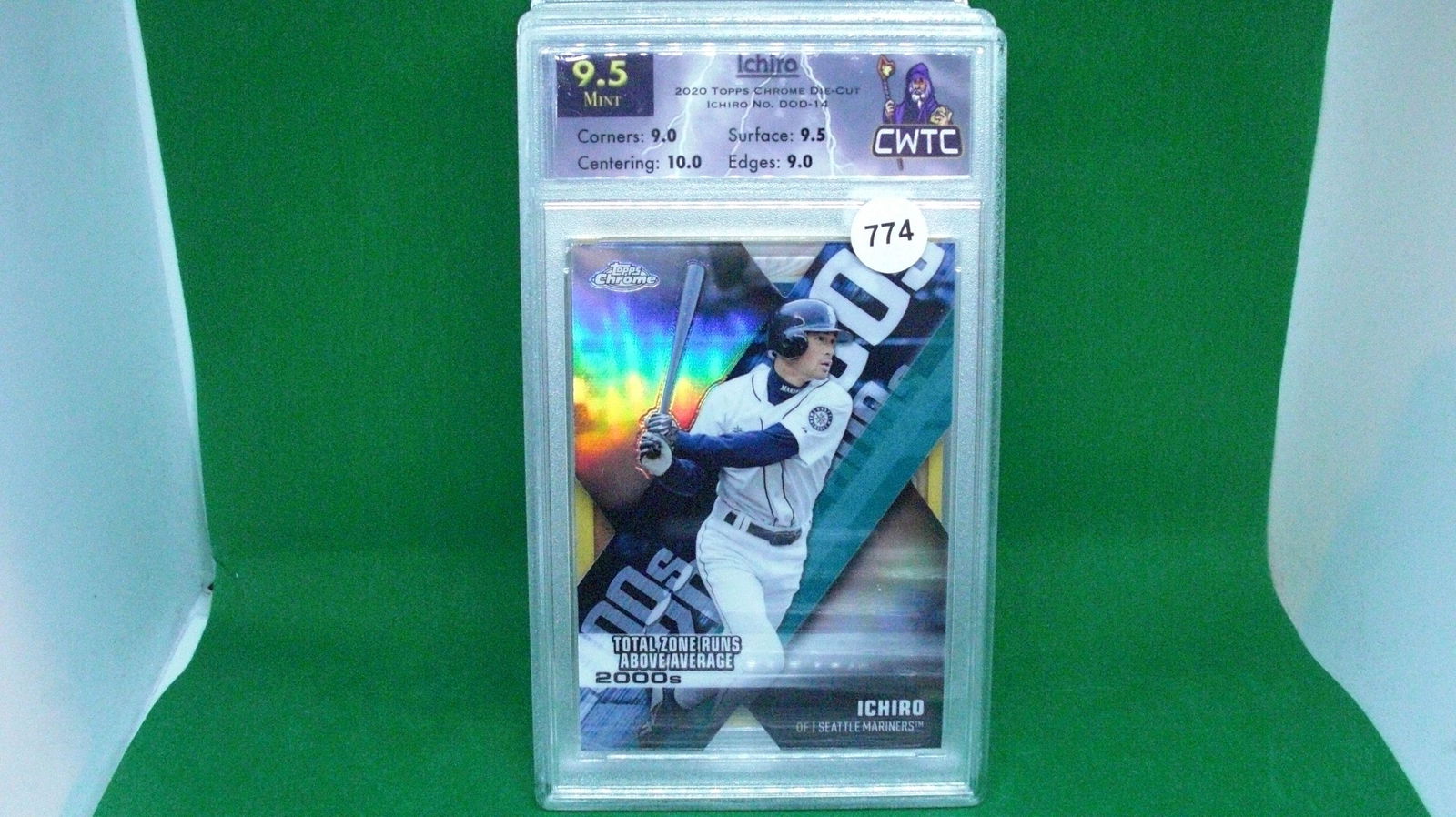 CWTC 9.5 ichiro die cut card (1 of 1)