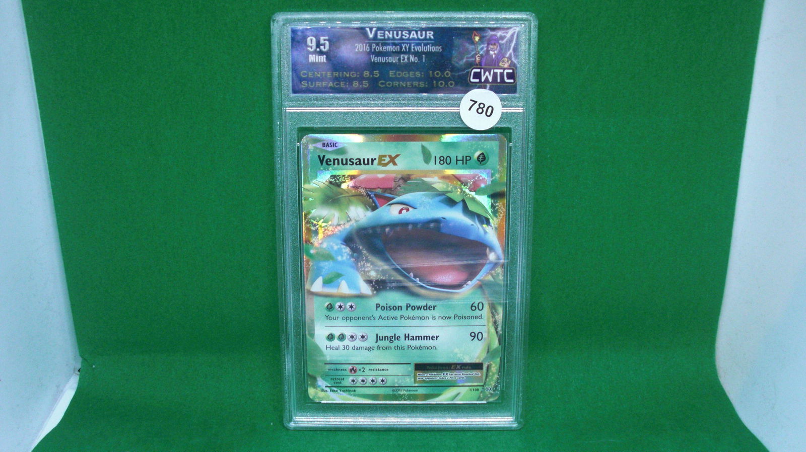 CWTC 9.5 pokemon venesaur ex (1 of 1)