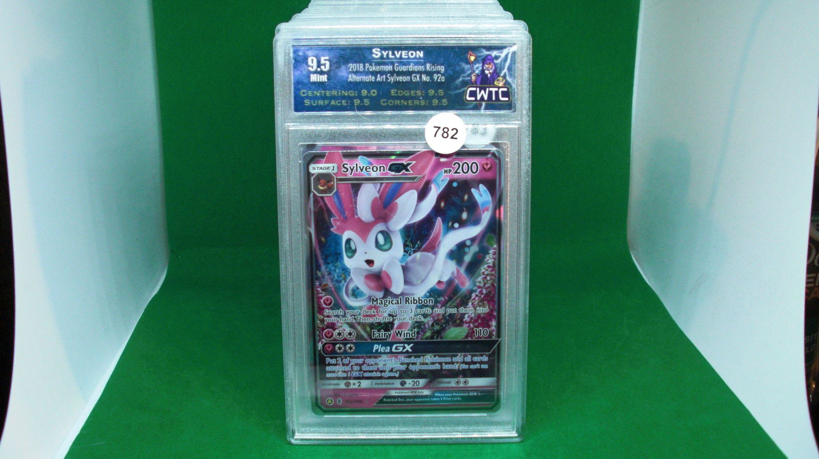 CWTC 9.5 pokemon sylveon gx (1 of 1)