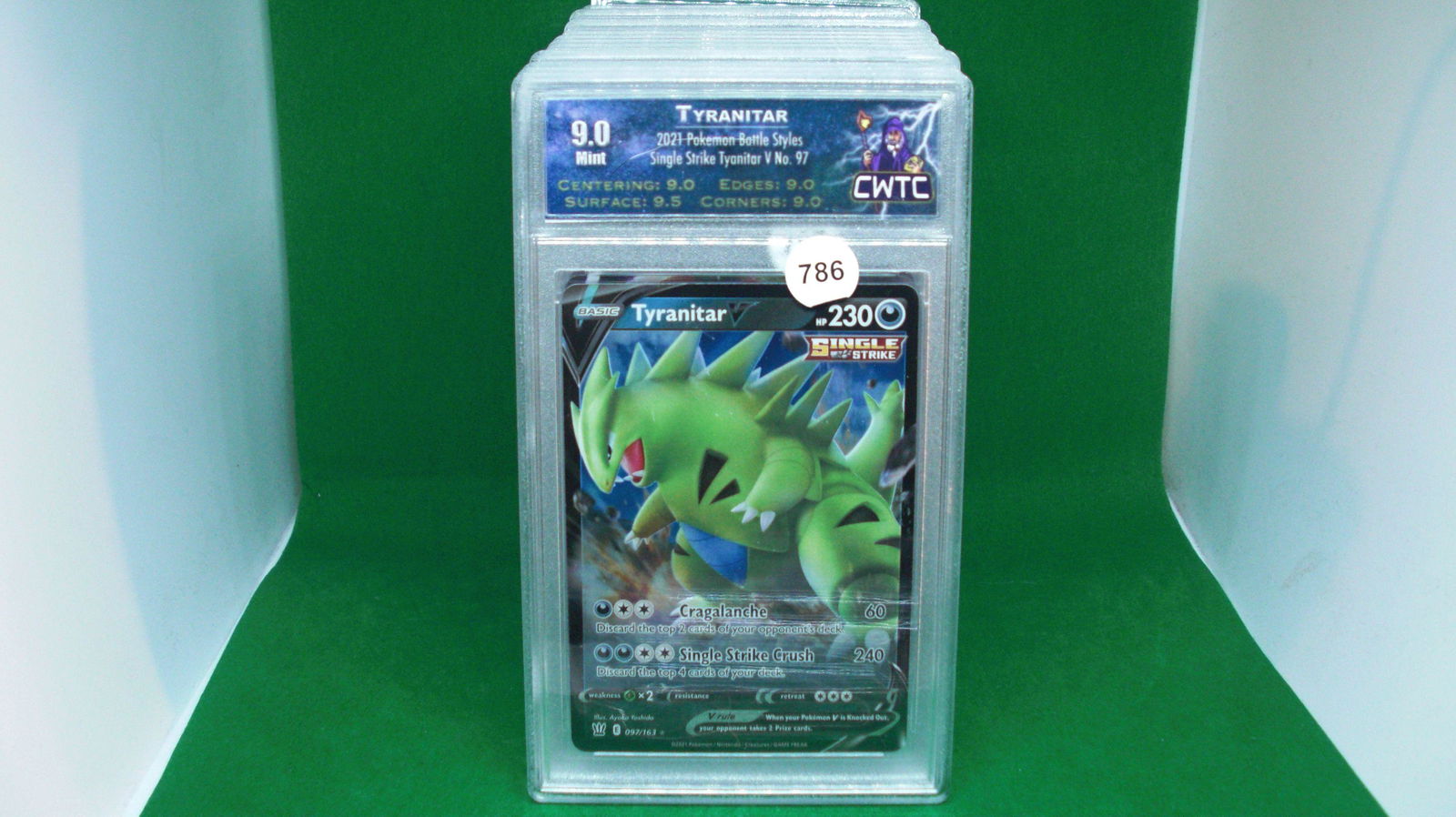 CWTC 9 pokemon tyranitar v (1 of 1)