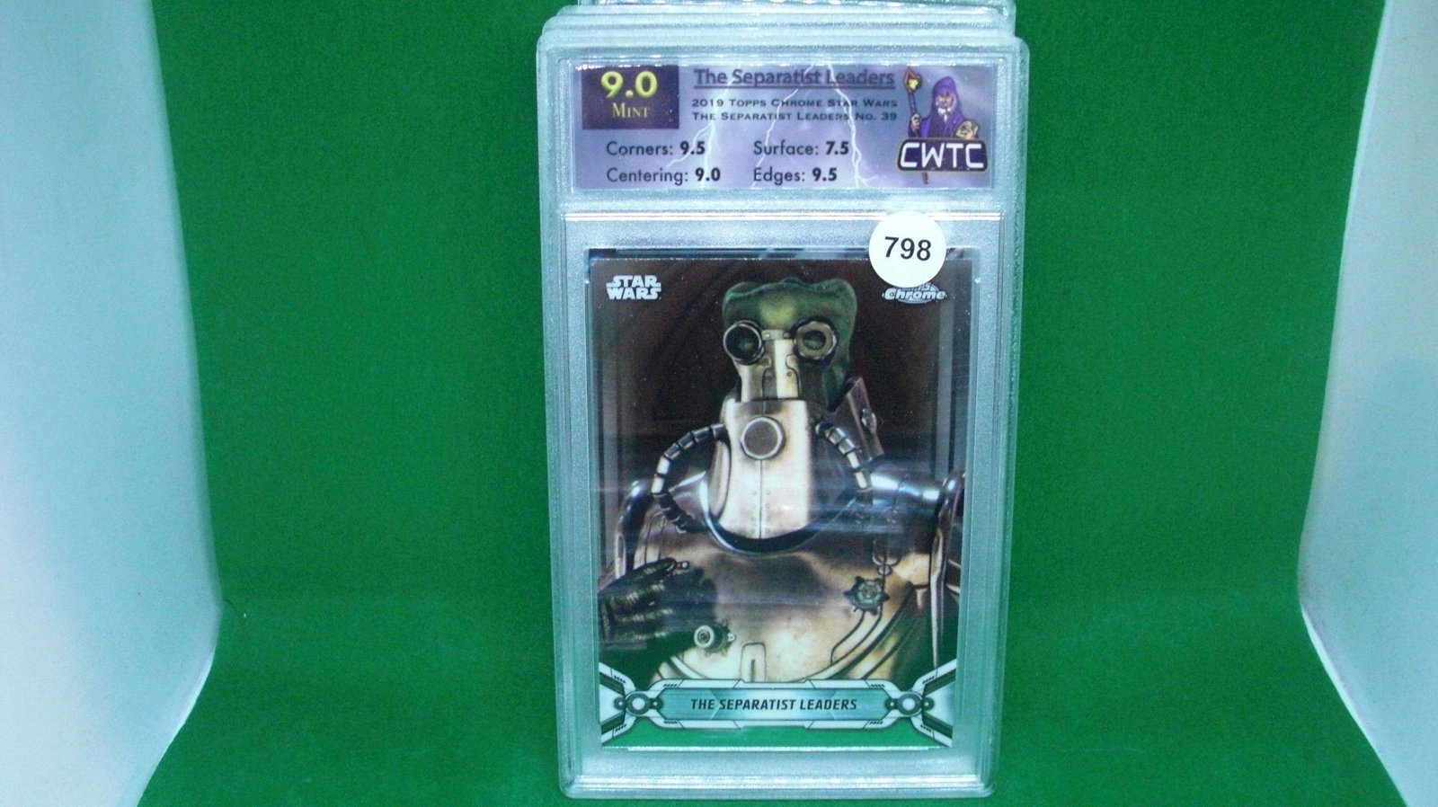 CWTC 9 star wars card #39 topps chrome (1 of 1)