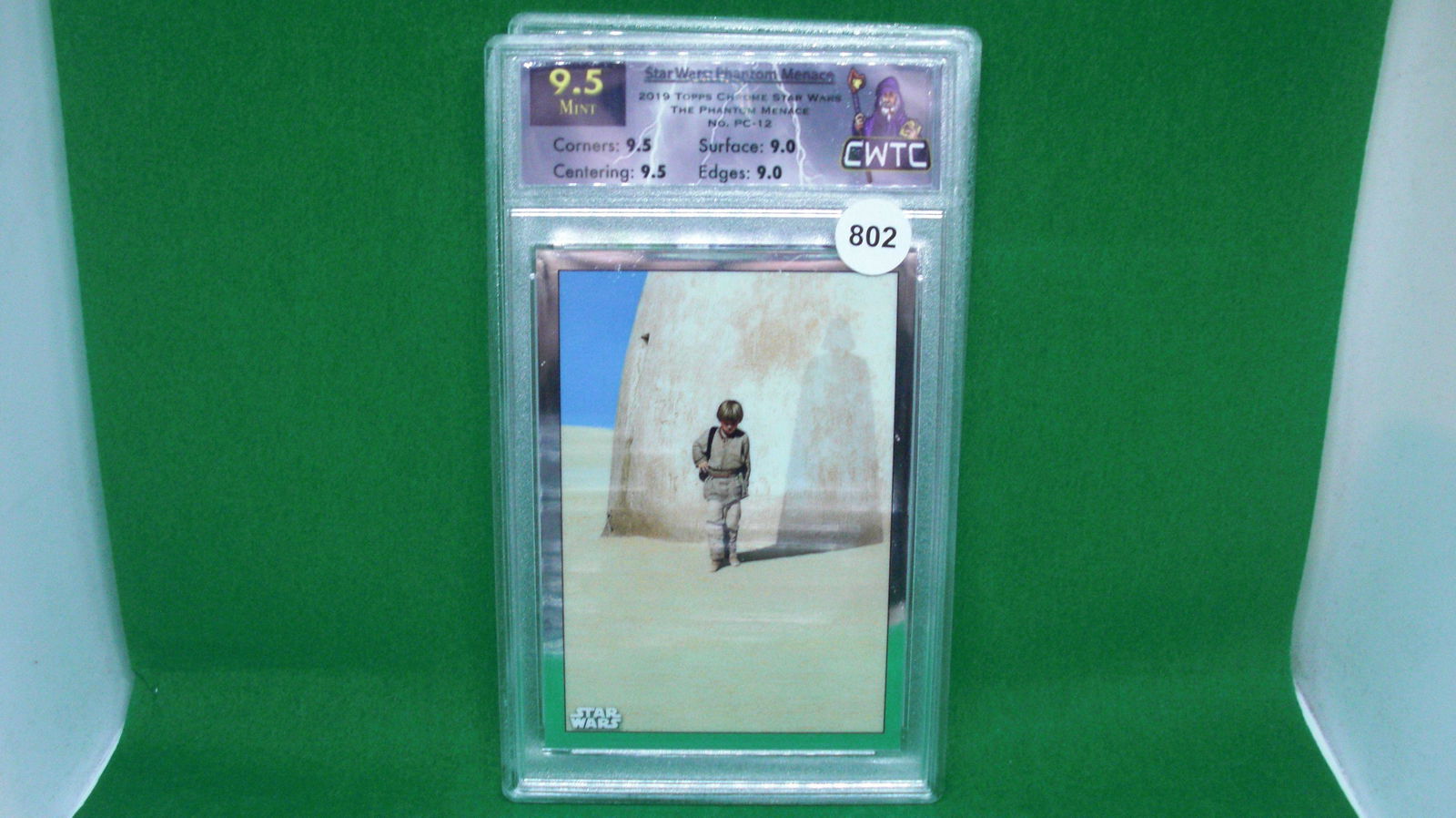 CWTC 9.5 Star Wars Topps Chrome (1 of 1)