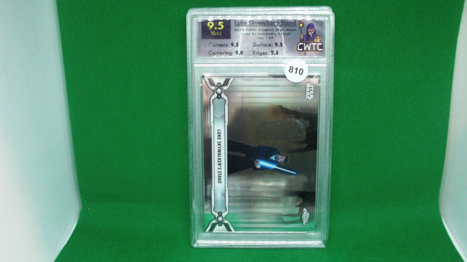 CWTC 9.5 Star Wars Topps Chrome (1 of 1)