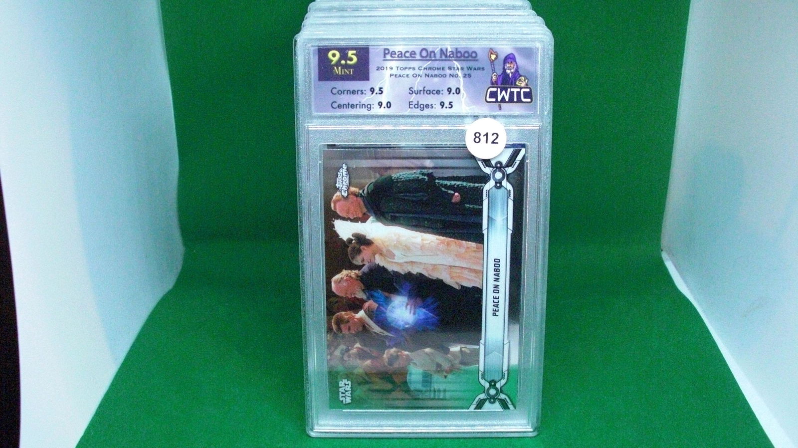 CWTC 9.5 Star Wars Topps Chrome (1 of 1)