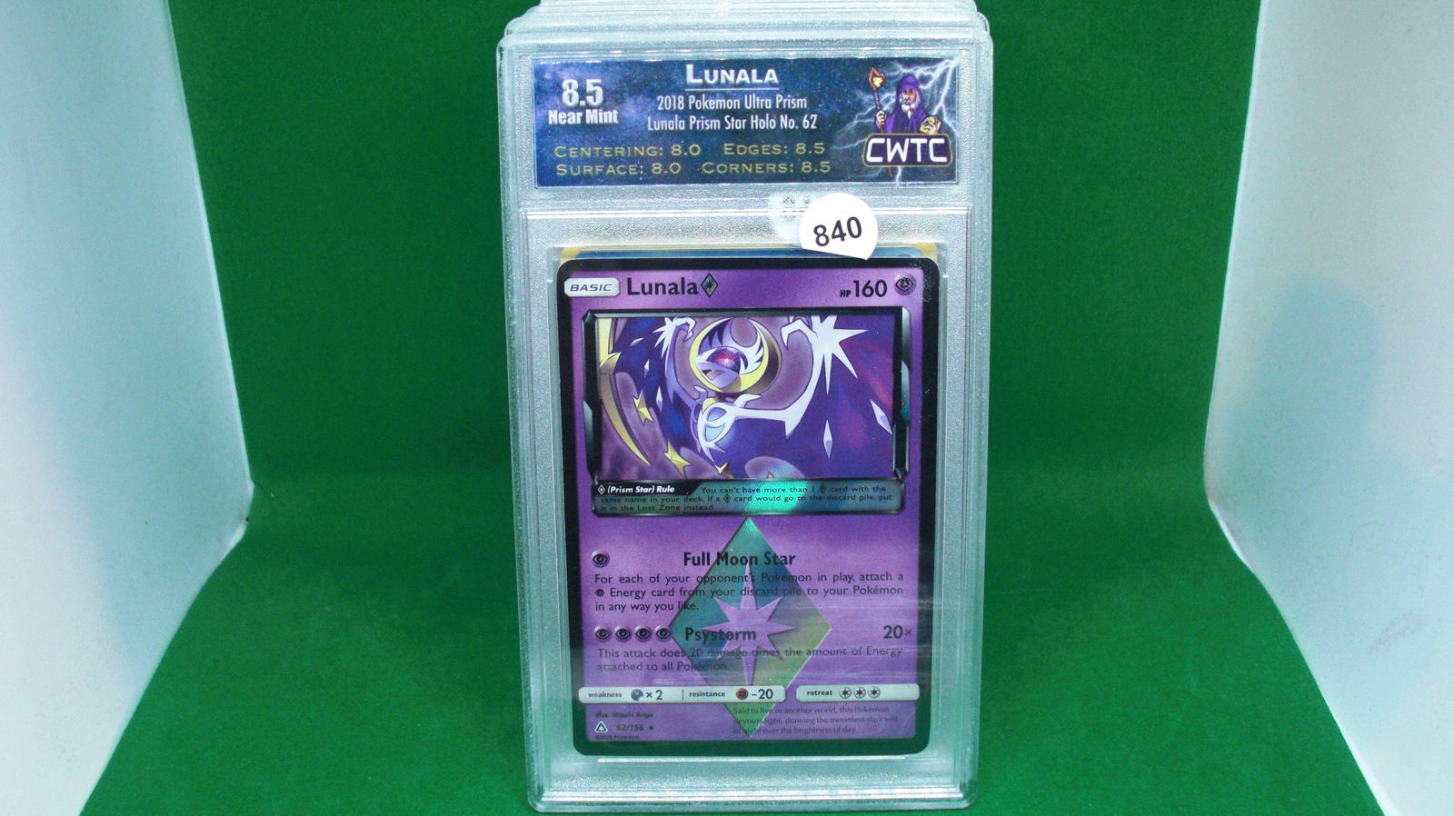 CWTC 8.5 PokÃ©mon lunala holo (1 of 1)