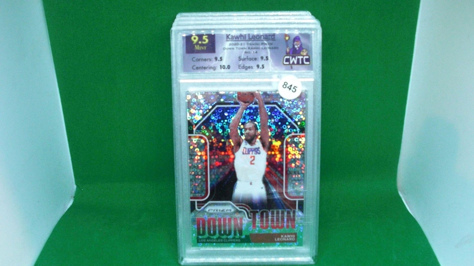 CWTC 9.5 Kawhi Leonard silver disco downtown (1 of 1)