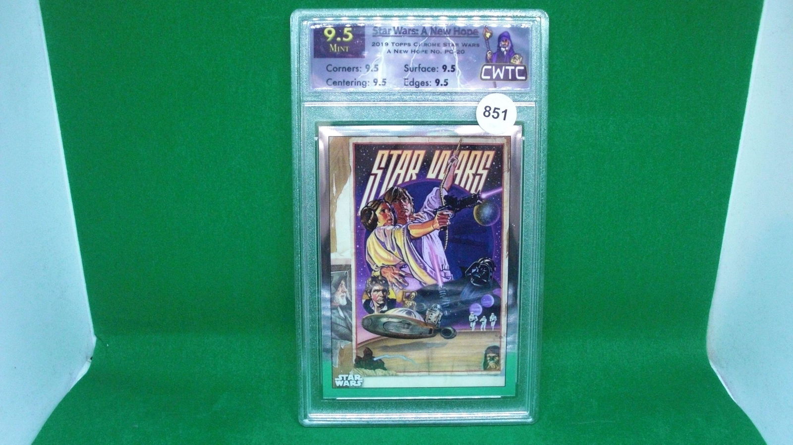 CWTC 9.5 Star Wars topps chrome (1 of 1)