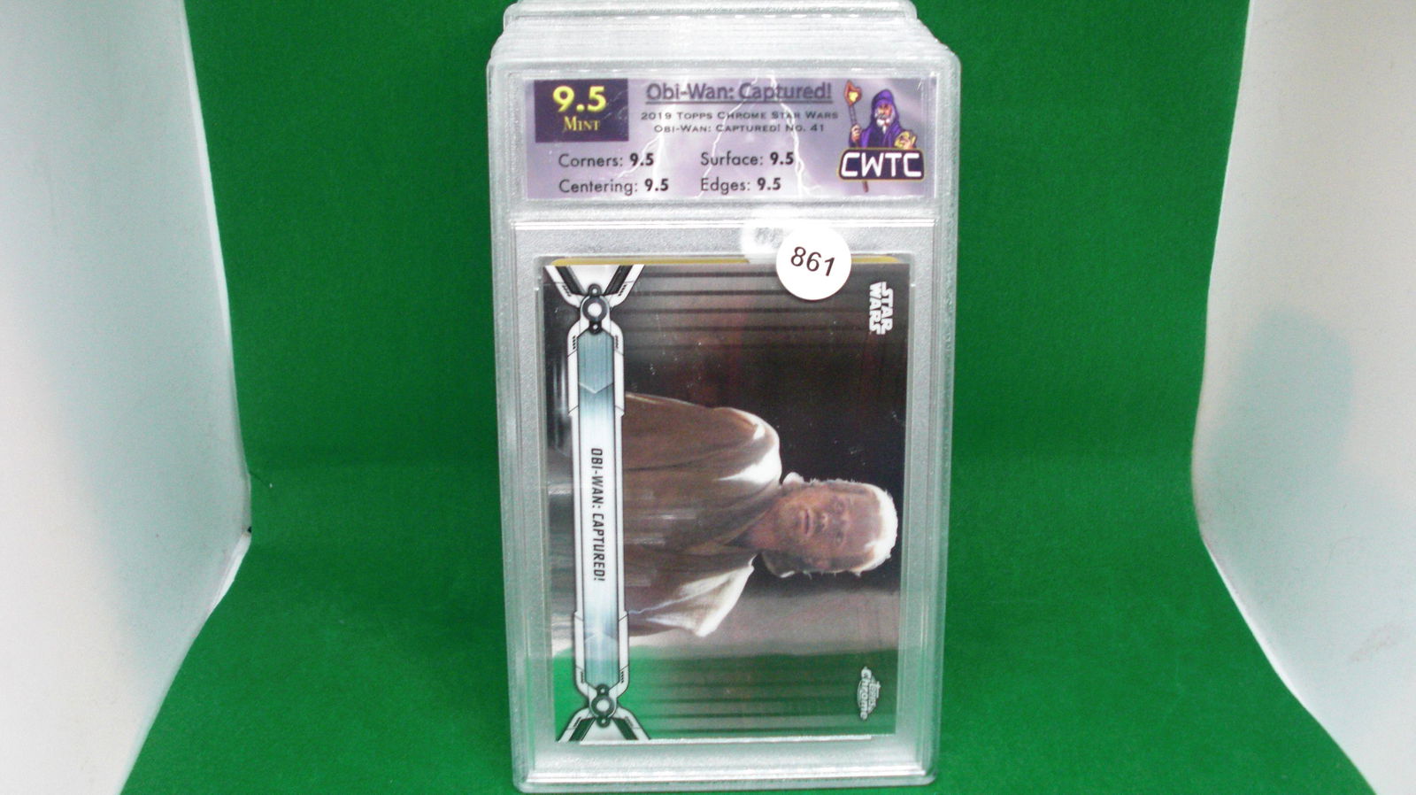 CWTC 9.5 Star Wars Topps Chrome (1 of 1)