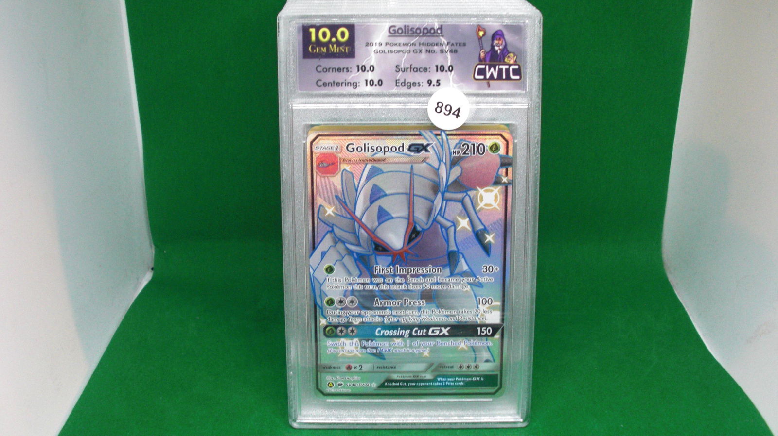 CWTC gem 10 PokÃ©mon goliisopod gx (1 of 1)
