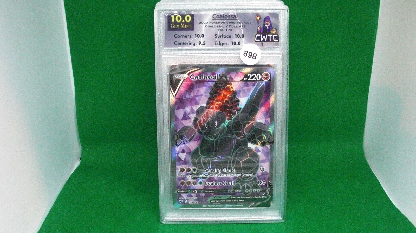 CWTC gem 10 PokÃ©mon coalossal v (1 of 1)