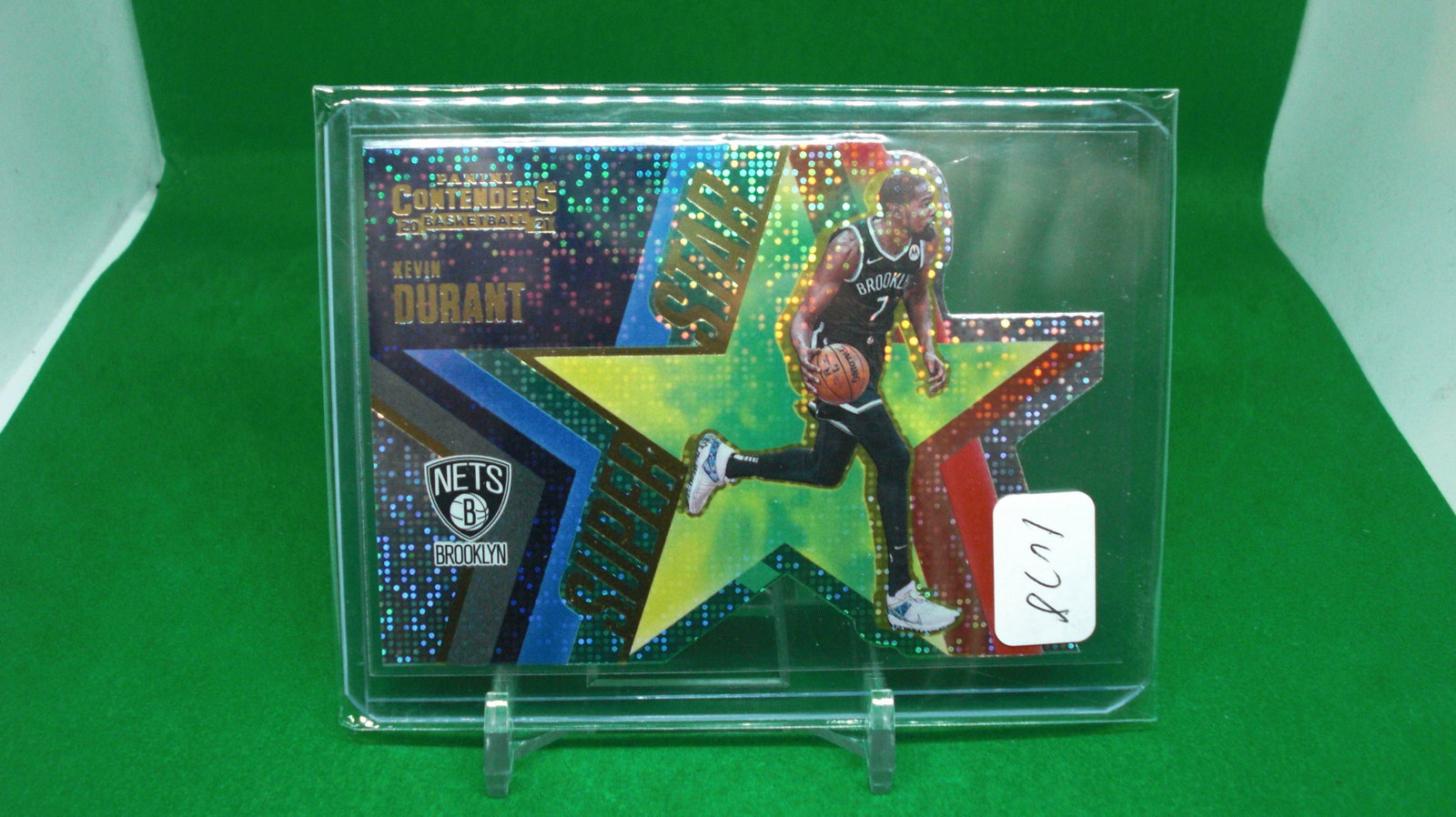 Kevin Durant superstar diecut: in top loader