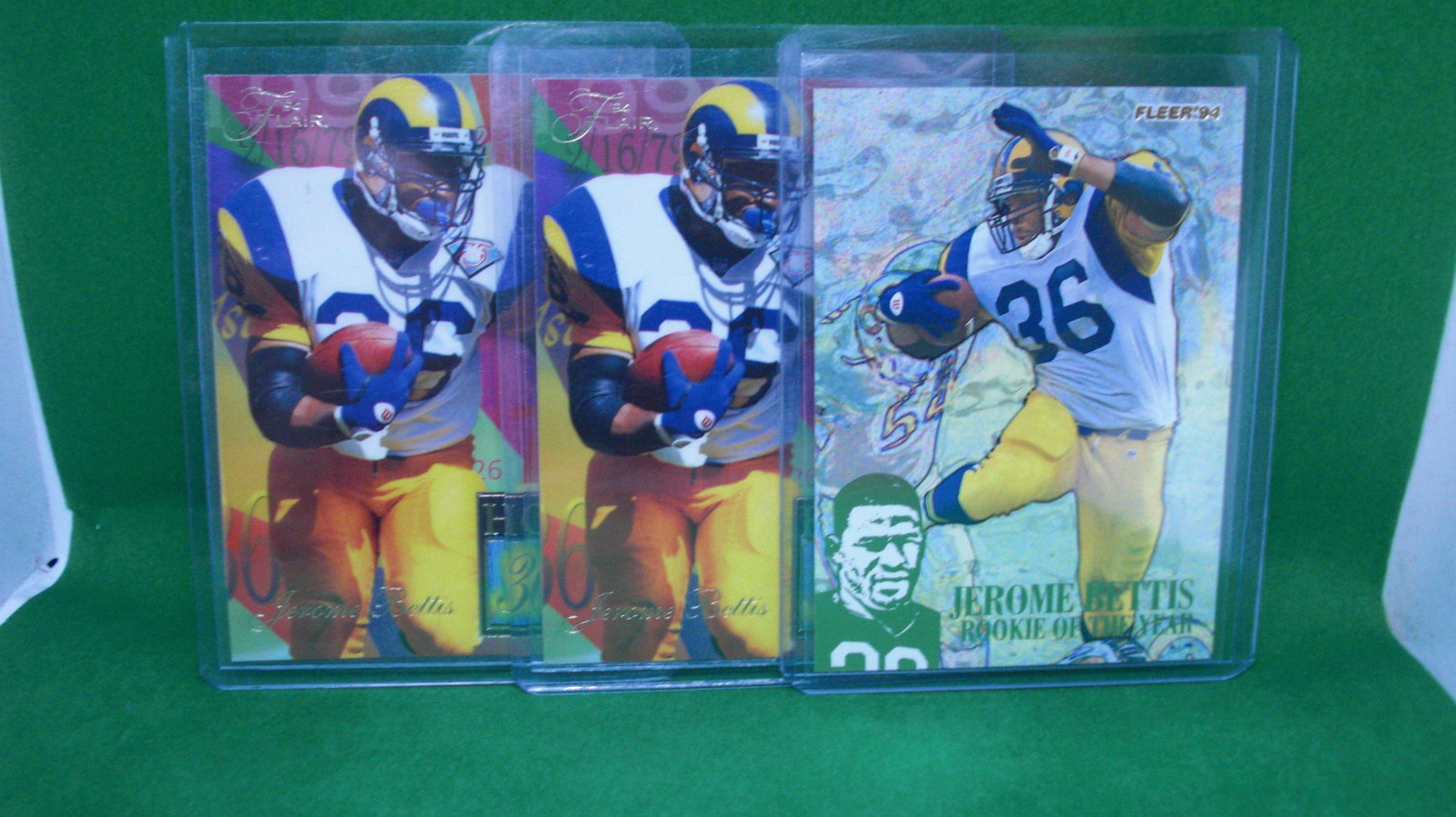 lot of 3 jerome bettis cards (1 of 1)