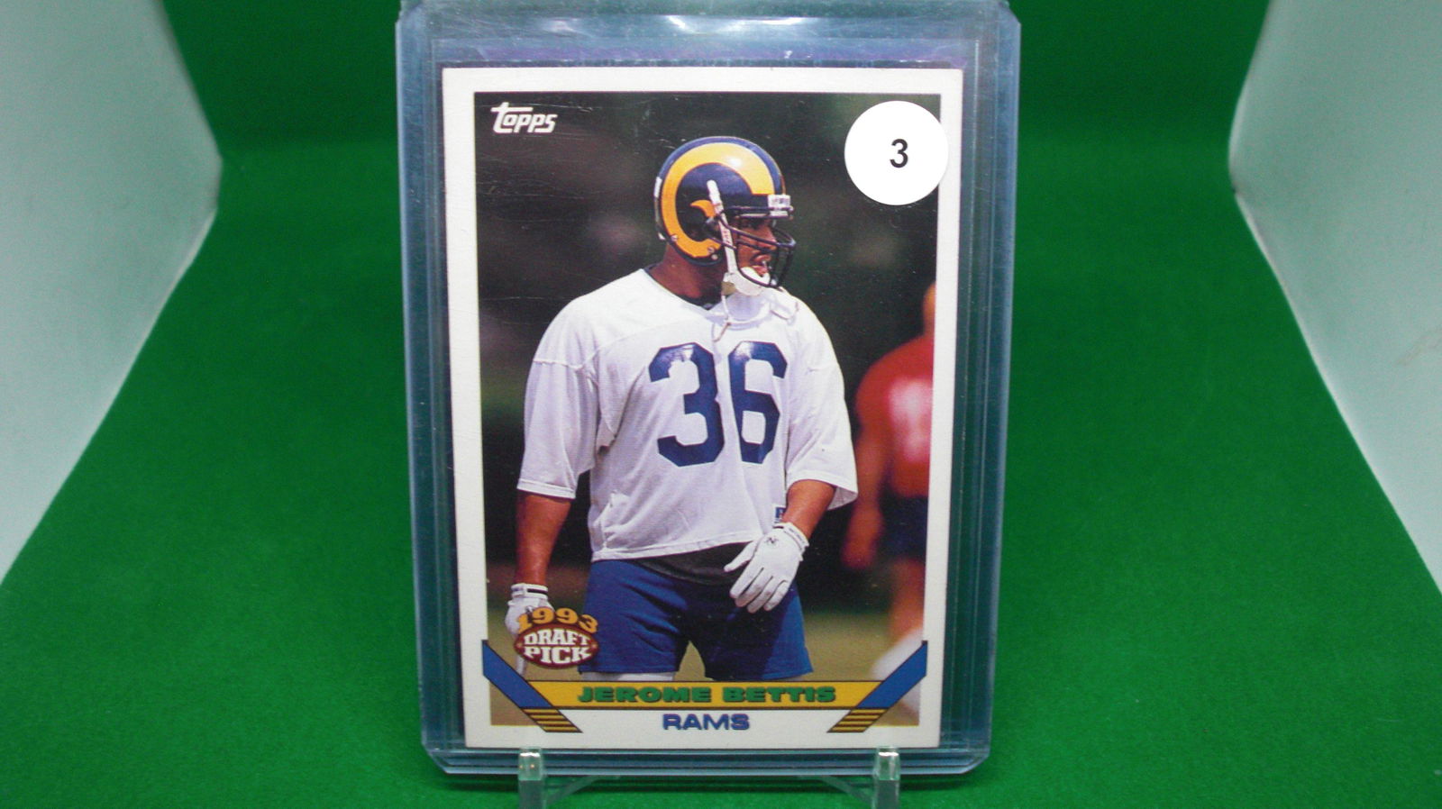 Jerome bettis rookie card (1 of 1)